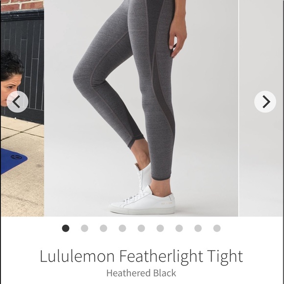 LULULEMON Featherlight 7/8 Tight size 6 - Picture 12 of 16